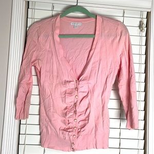 Pink New York and co sweater